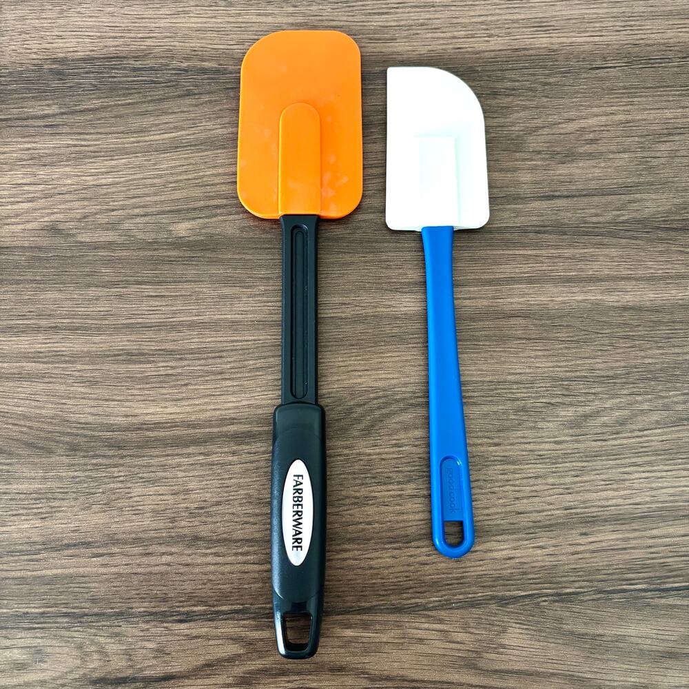 Farberware and Good Cook Silicone Spatulas - Small and Medium